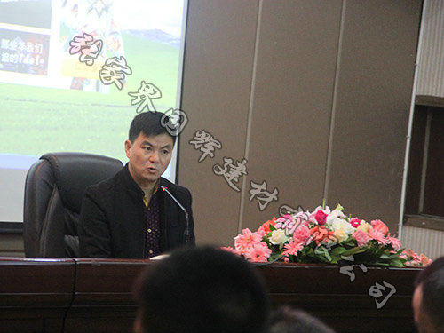 張家界國輝建材?？偨?jīng)理發(fā)言